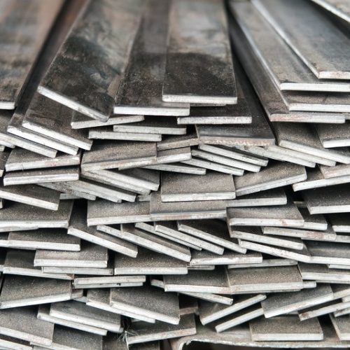 stock photo flat bar steels stacking in the abstract pattern 460908109